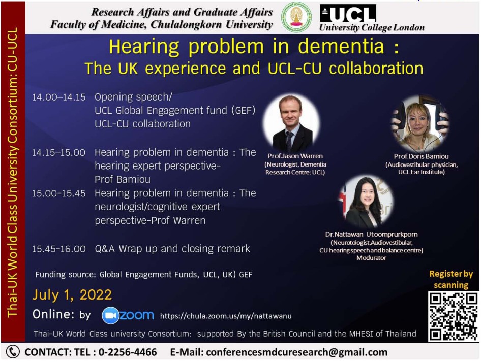 Research Affairs adn Graduate Affairs  Faculty of Medicine, Chulalongkorn University