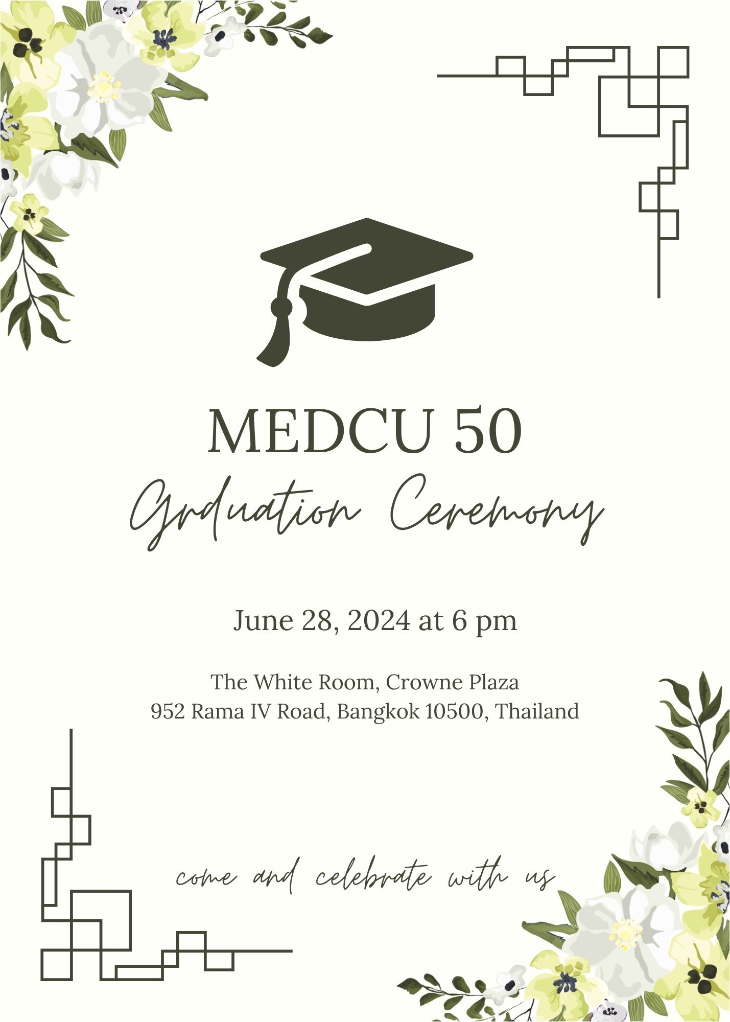 MEDCU 50 Graduation Ceremony